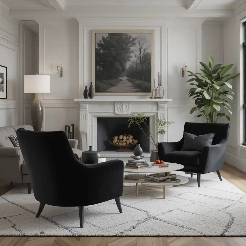 Black Accent Chairs