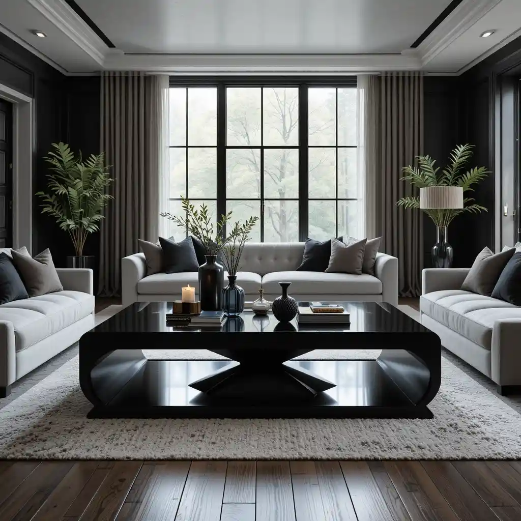 Black Coffee Table