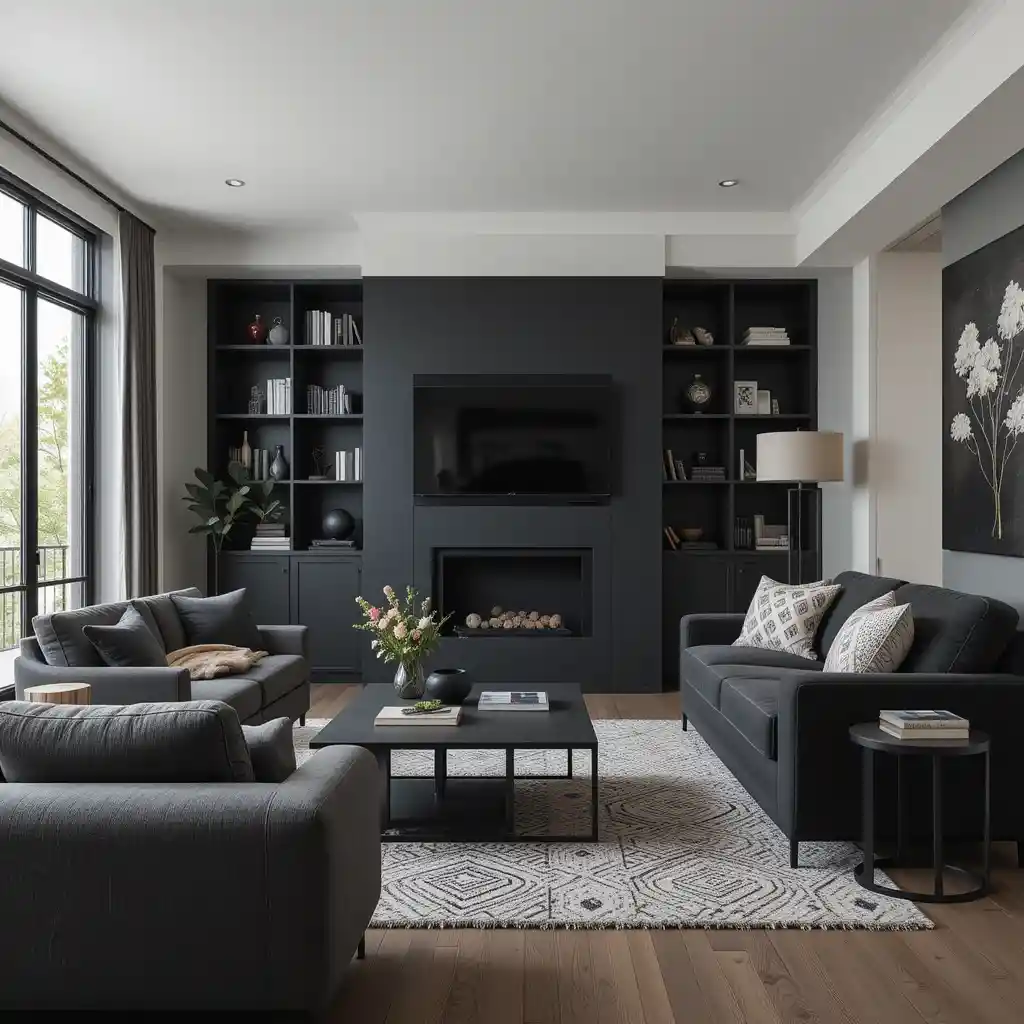 Matte Black Furniture