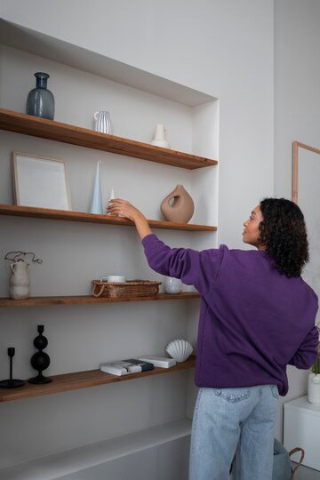 Use Open Shelving to Display Decor