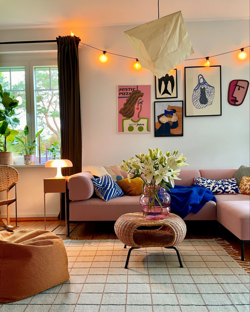 Whimsical Bohemian Lounge