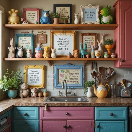 37 Ways to Decorate Above Kitchen Cabinets