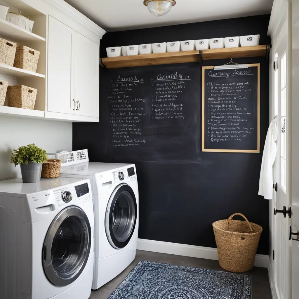 Add a Chalkboard or Whiteboard for Organization