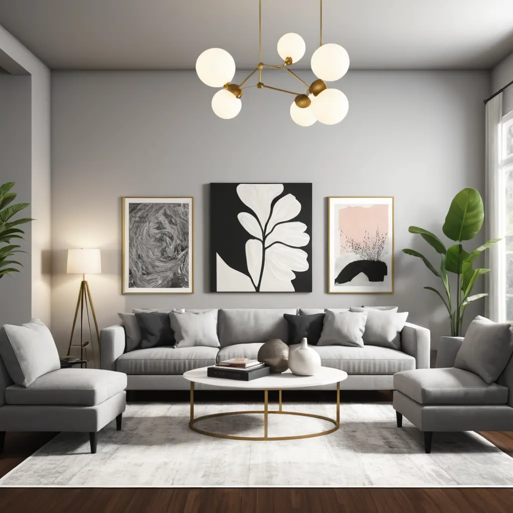 Artistic Studio Living Room