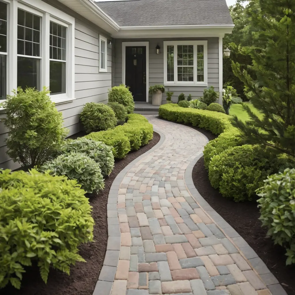 Basic Paver Walkway