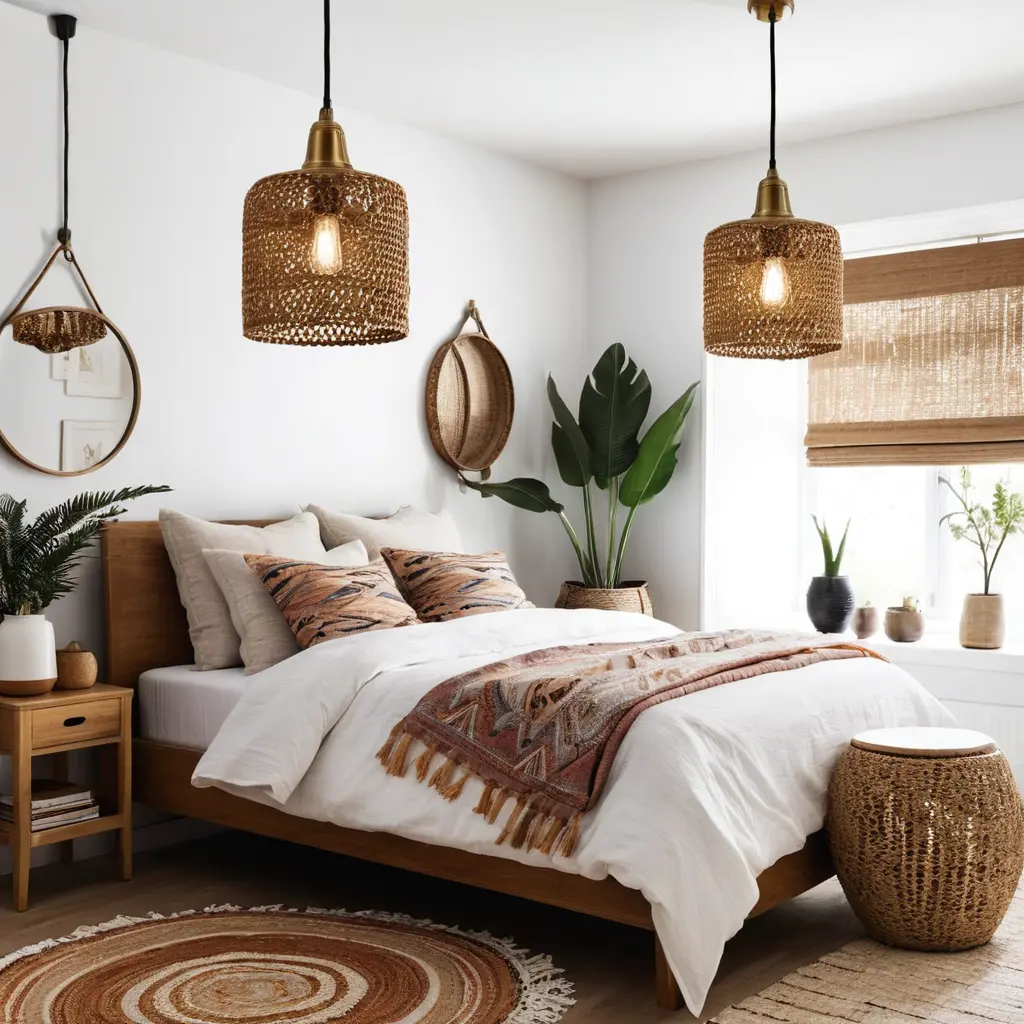 Boho-Inspired Pendant Lighting