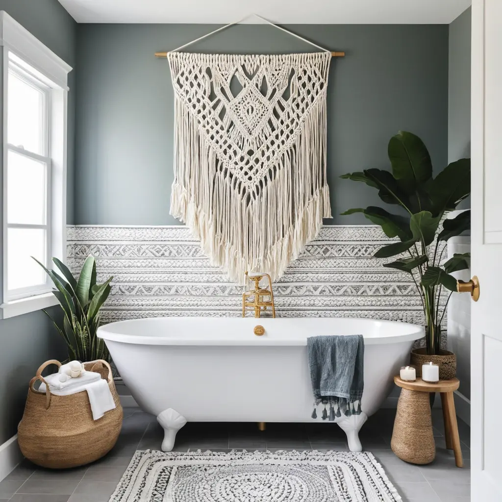 Boho Macramé for a Textured Touch