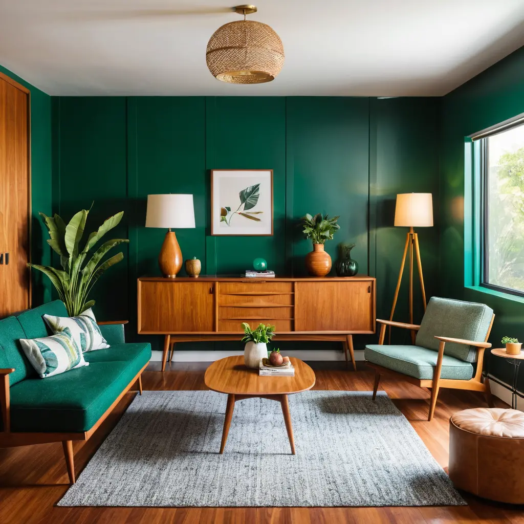 Bold Jewel Tones for Accent Walls