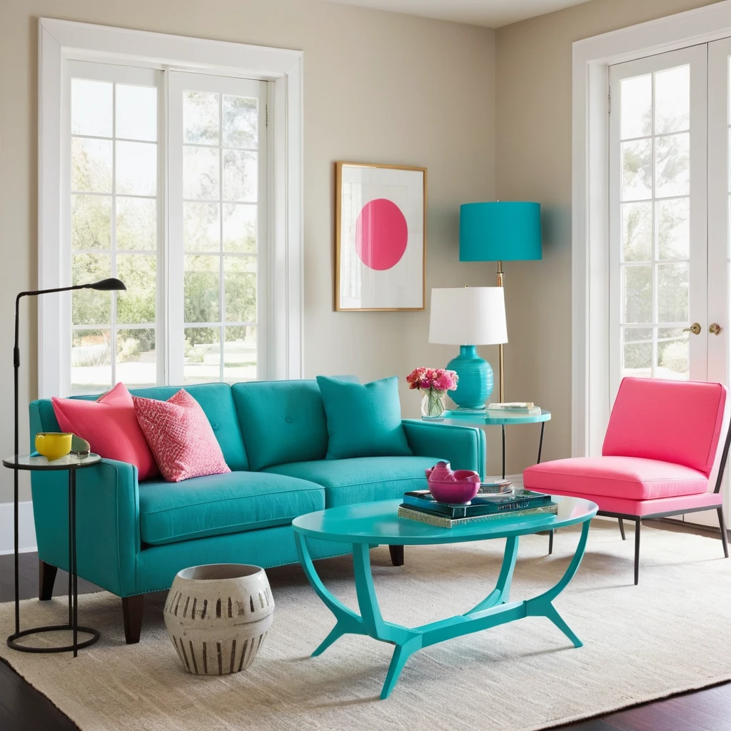 Colorful Accent Furniture