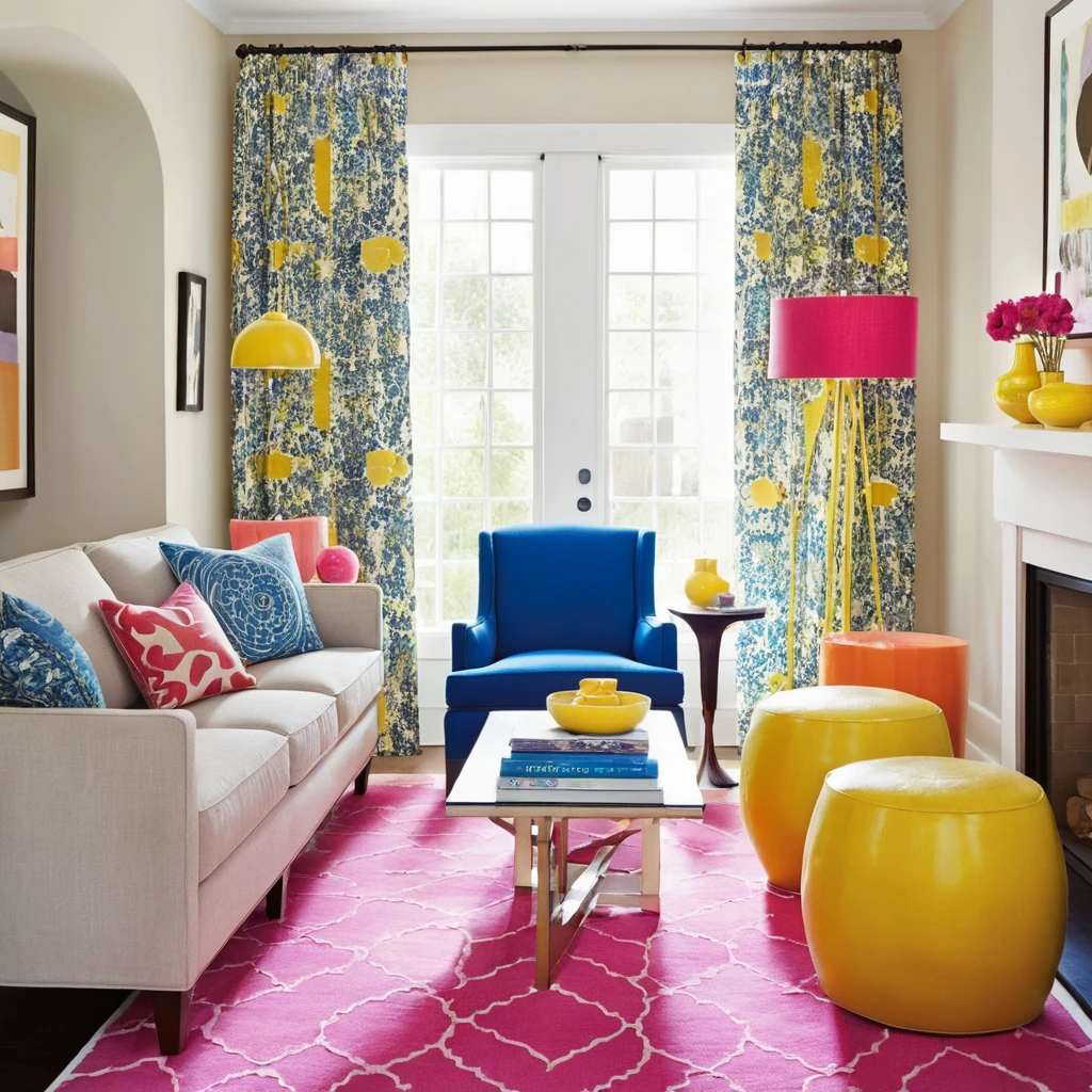 Colorful Floor Lamps