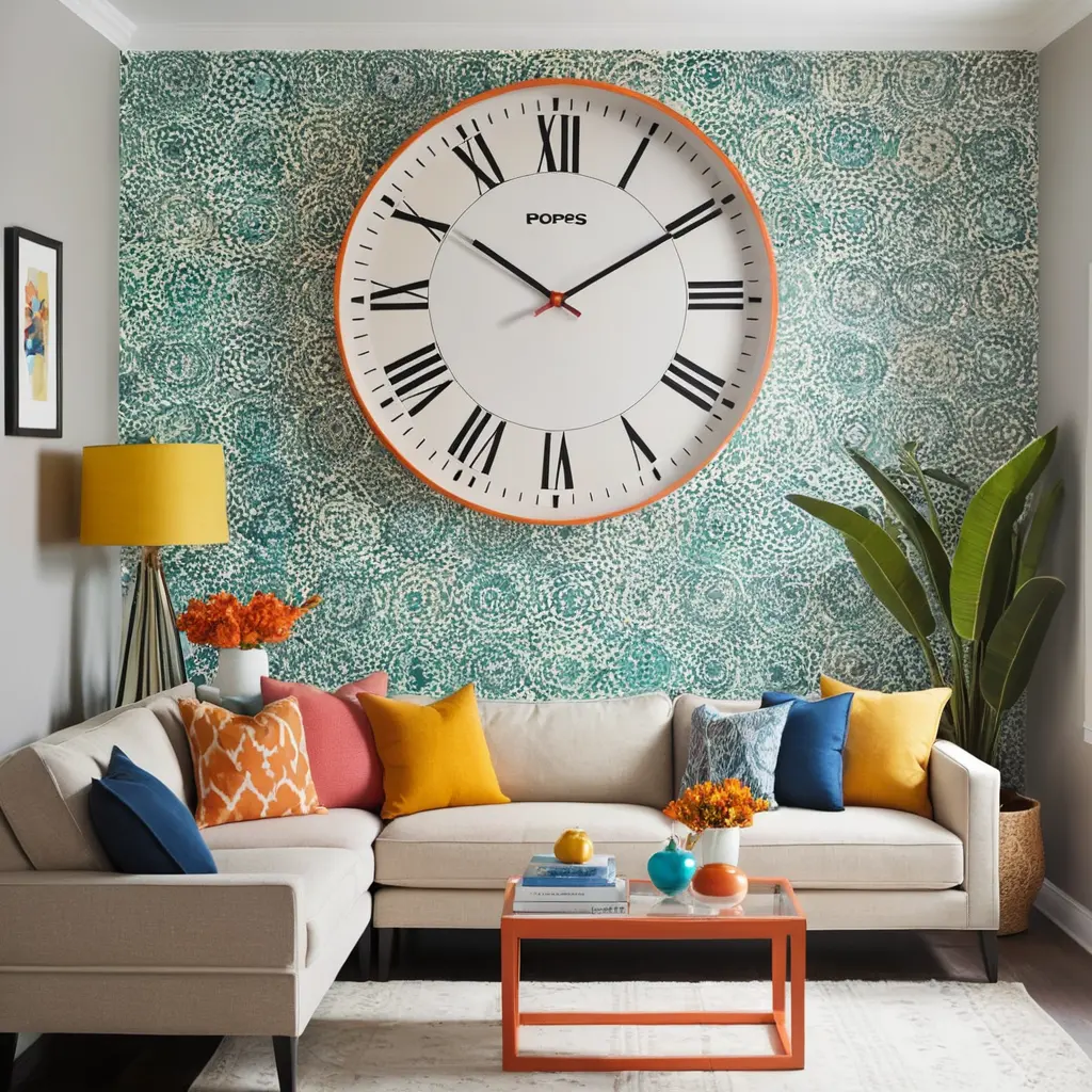 Colorful Wall Clocks