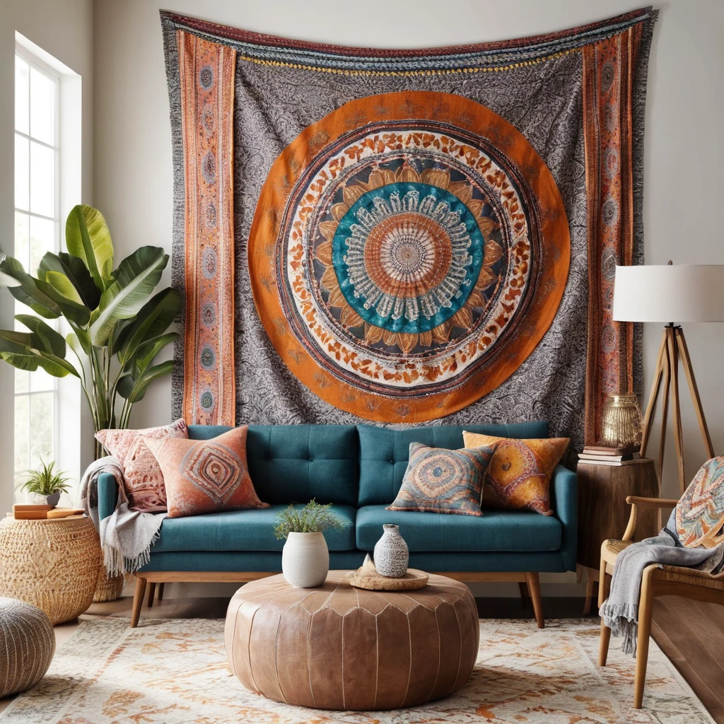 Colorful Wall Tapestries