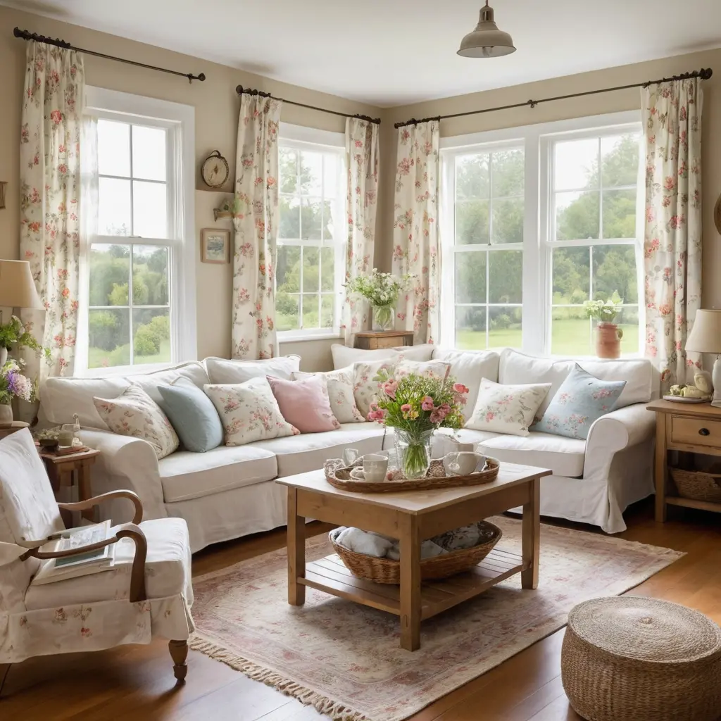 Country Cottage Living Room