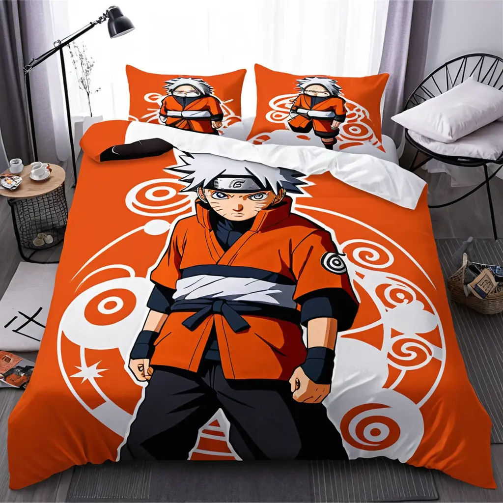 Cozy Naruto Bedding Setup