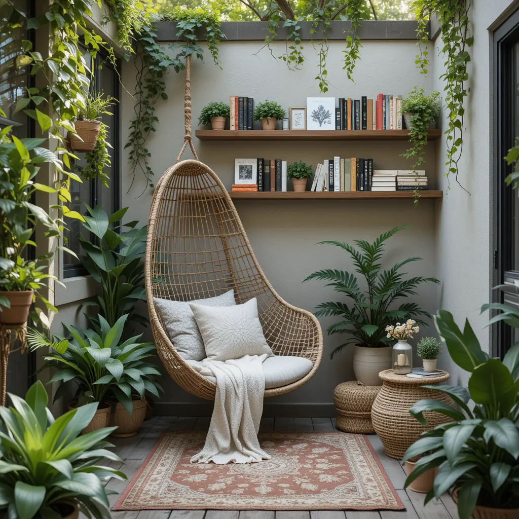 Create a Cozy Reading Nook with Comfy Chairs and Shelves