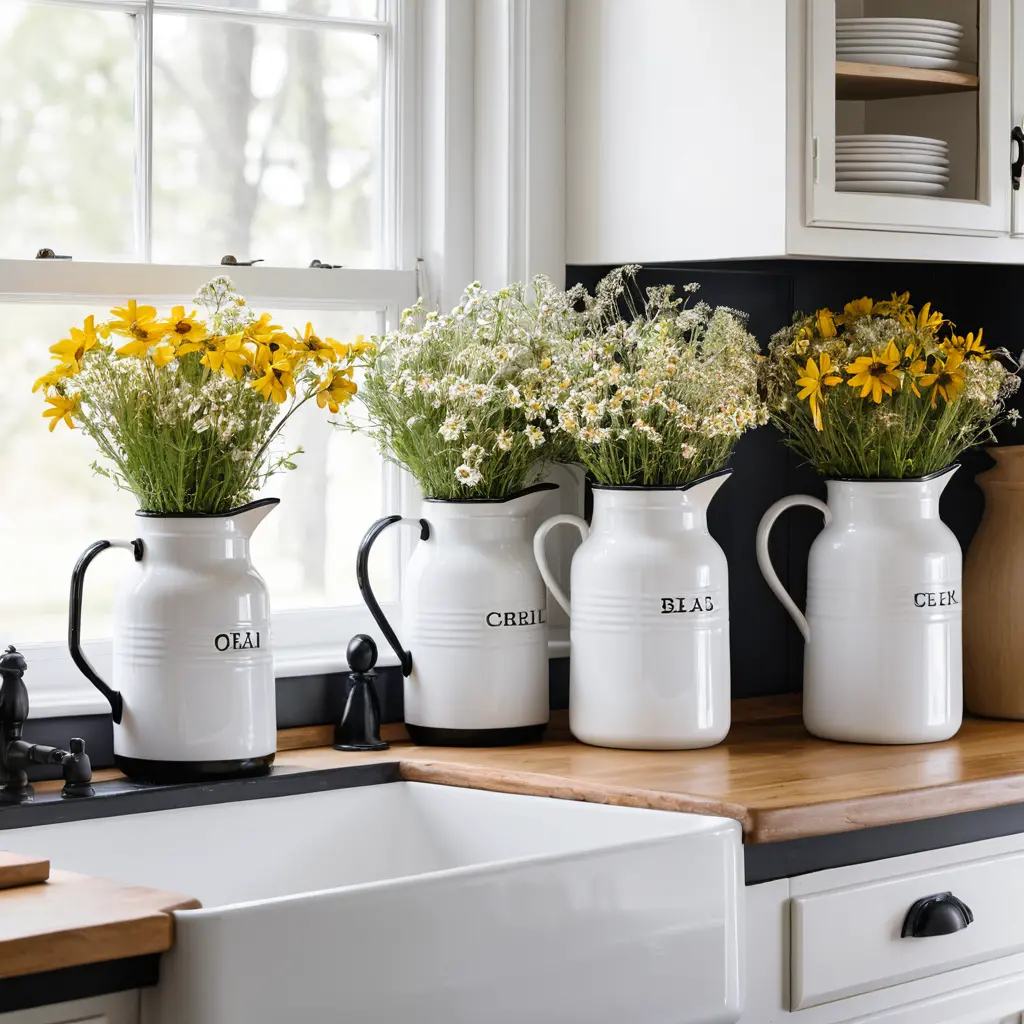 Crisp White Enamelware