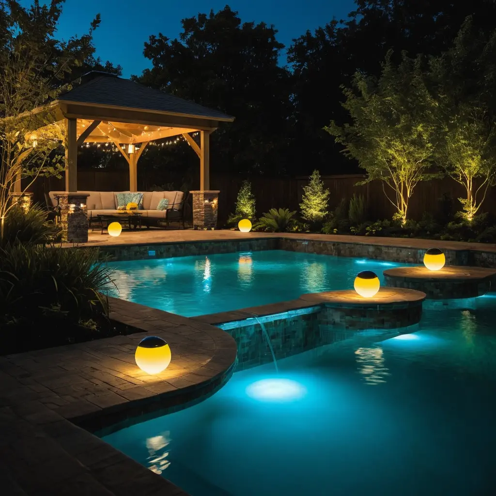 Floating Pool Lights