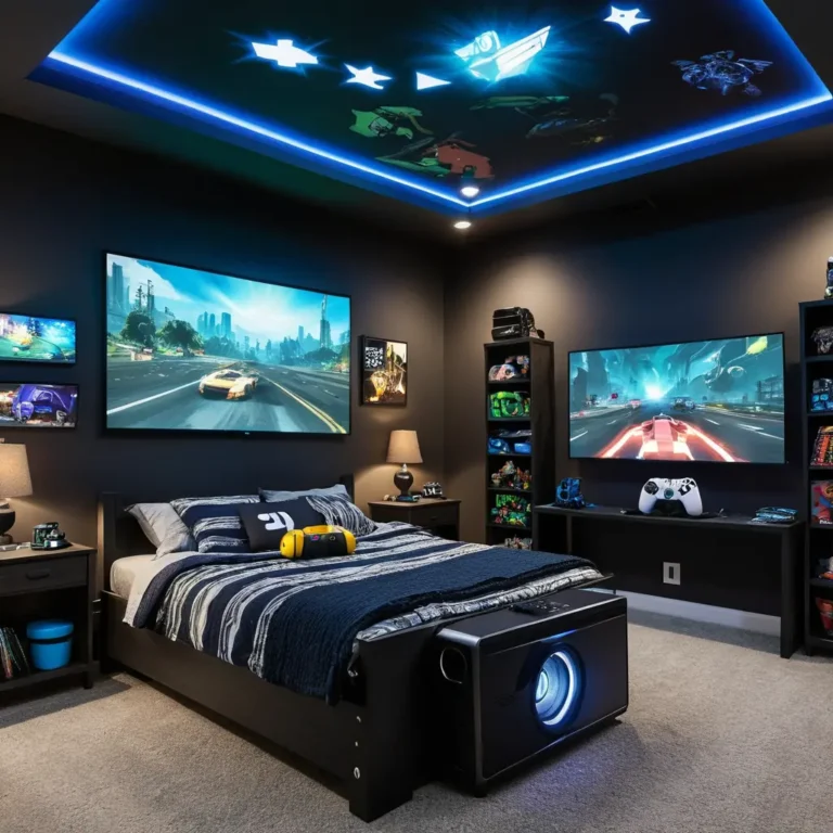 Gaming Paradise Bedroom