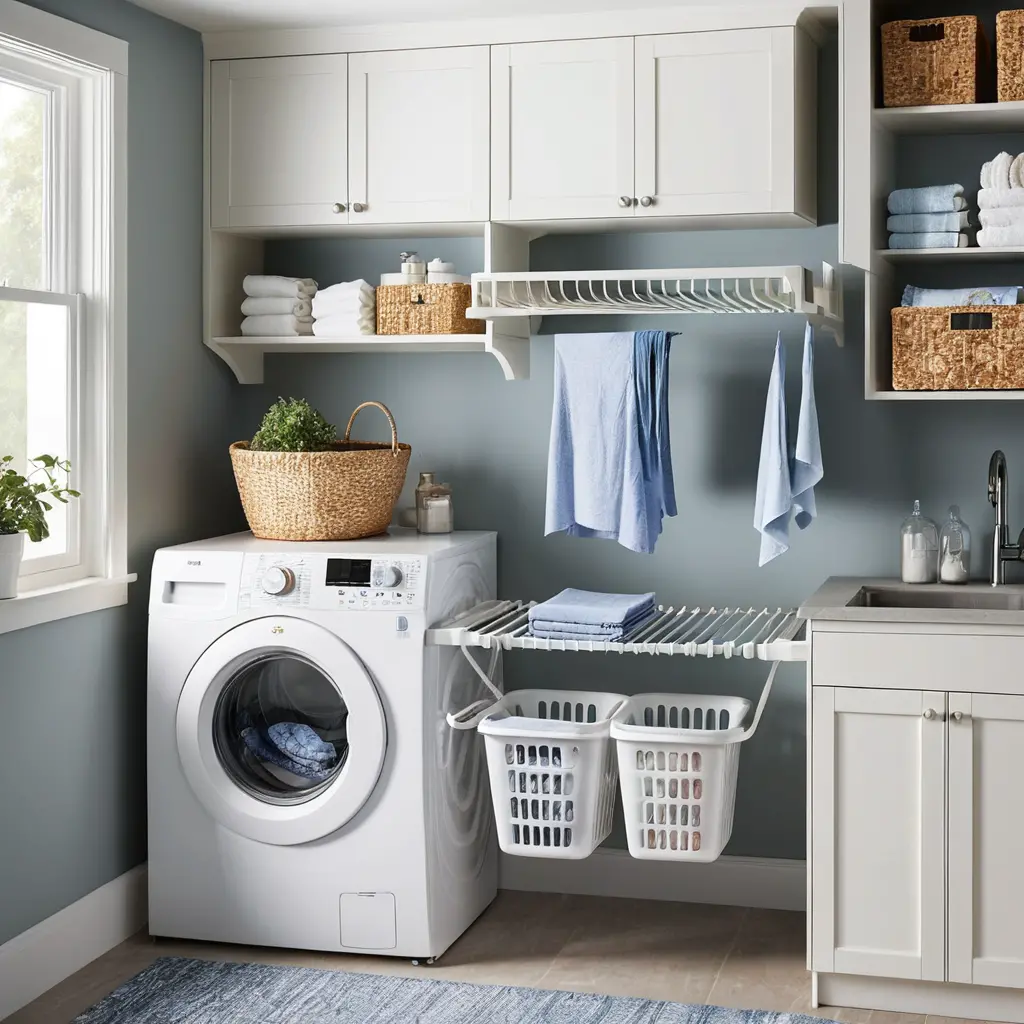 Incorporate a Pull-Out Drying Rack