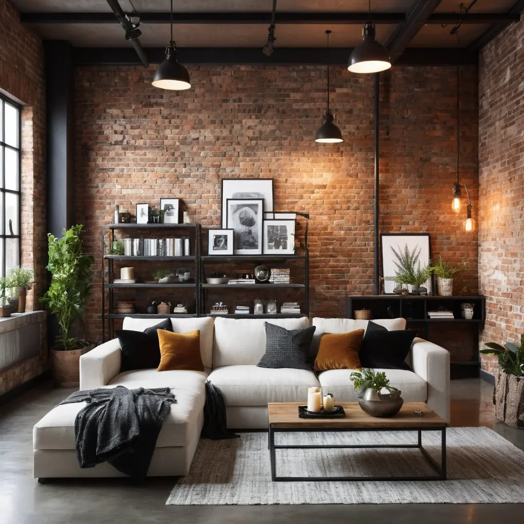 Industrial Loft with Soft Touches