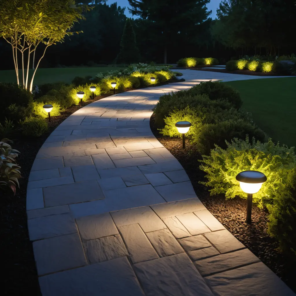 Inground LED Lighting for Paths