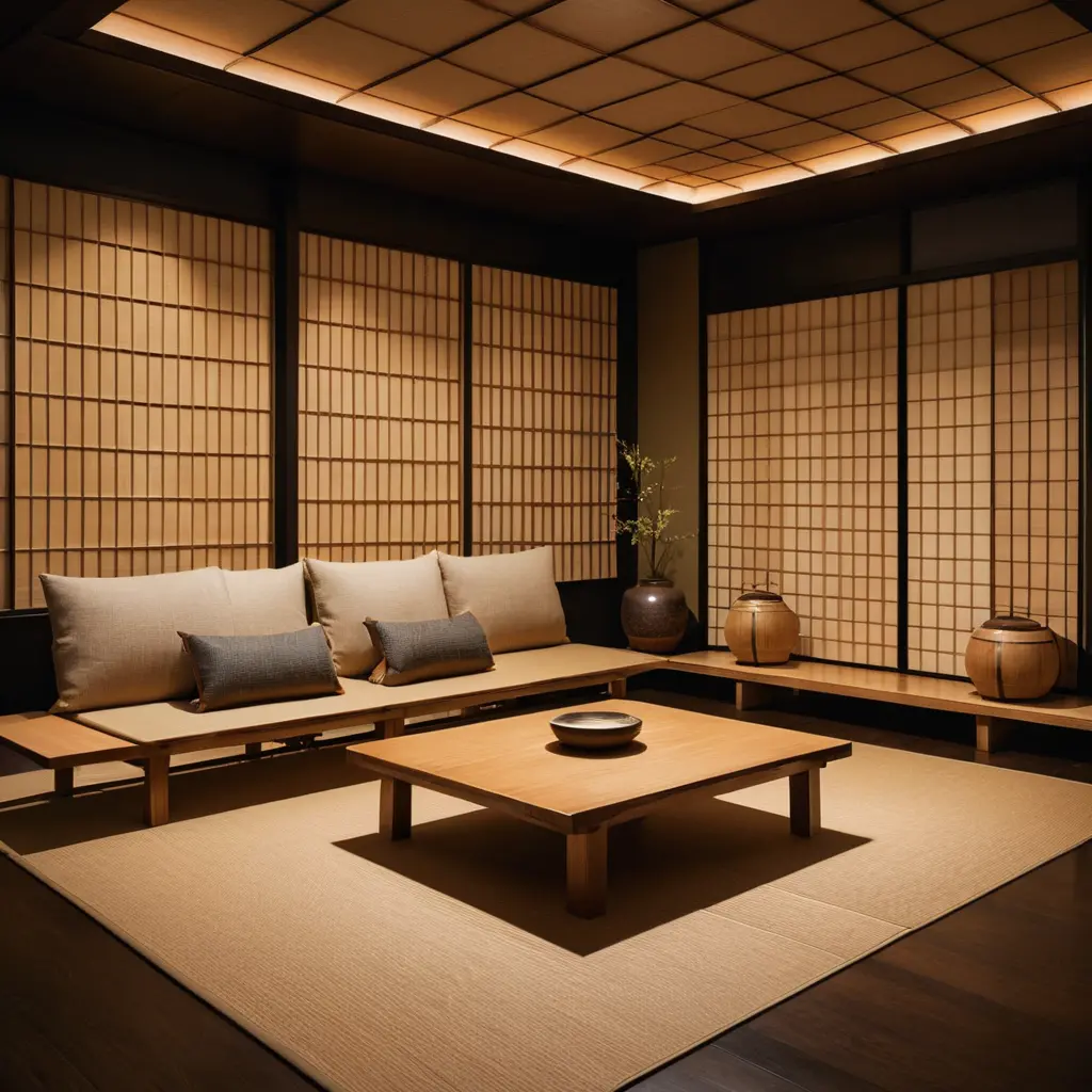 Japanese-Inspired Whisky Lounge