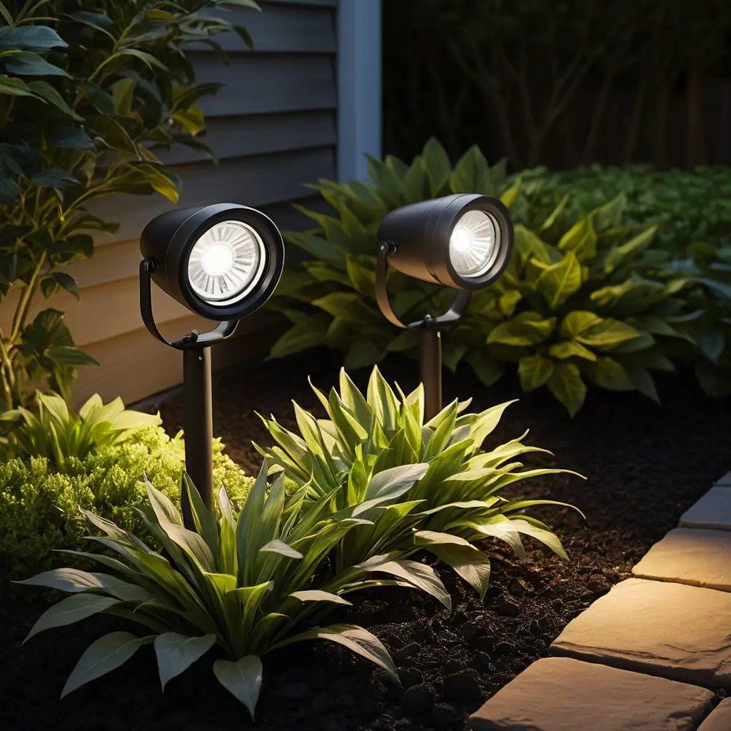 LED Garden Spotlights