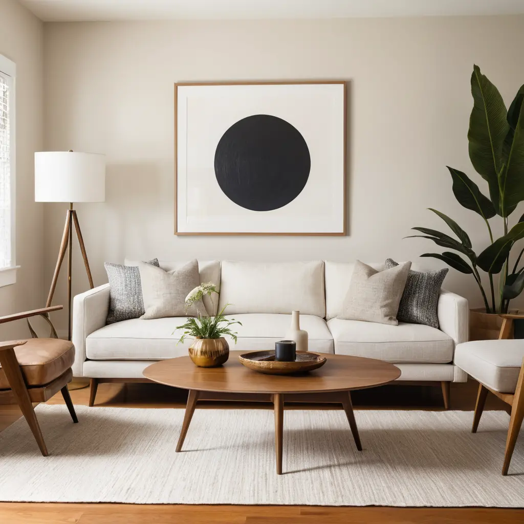 Mid-Century Modern Meets Minimalism