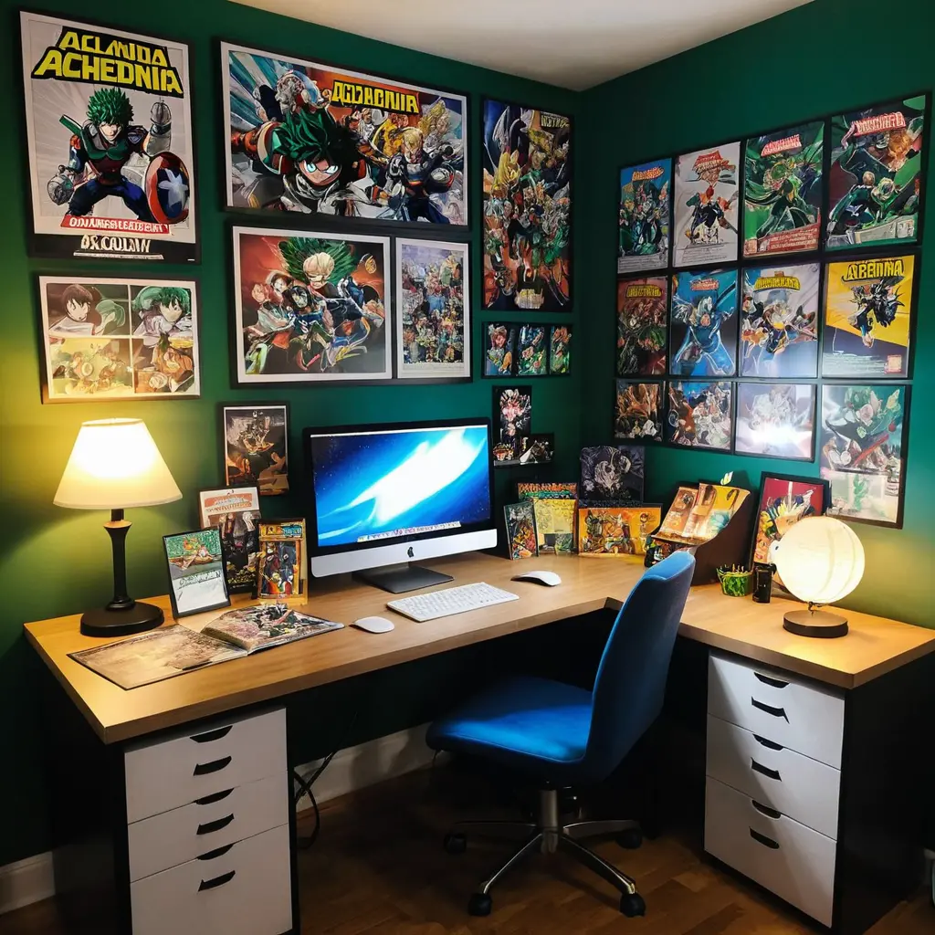 My Hero Academia Study Nook