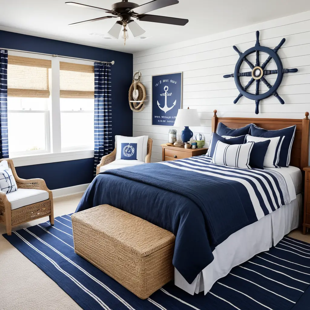 Nautical-Themed Room