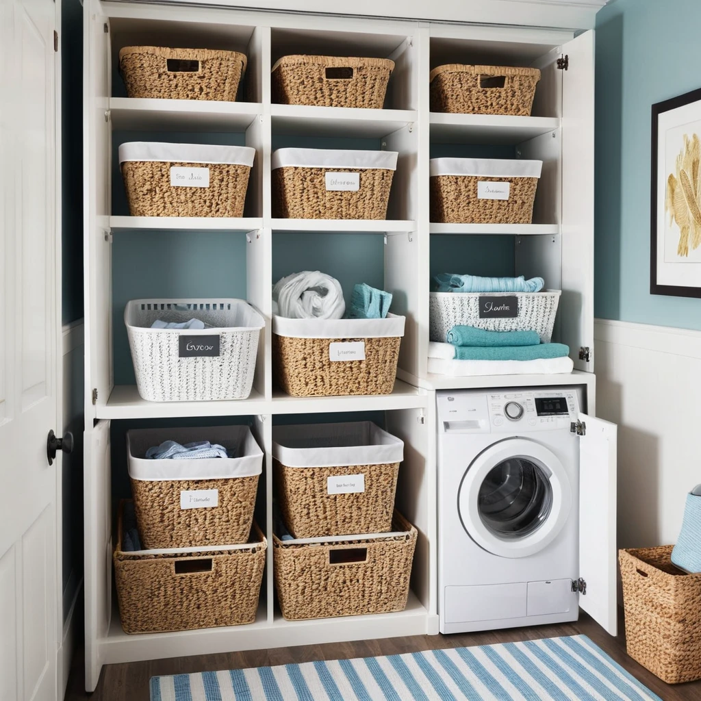 Organize with Baskets and Bins