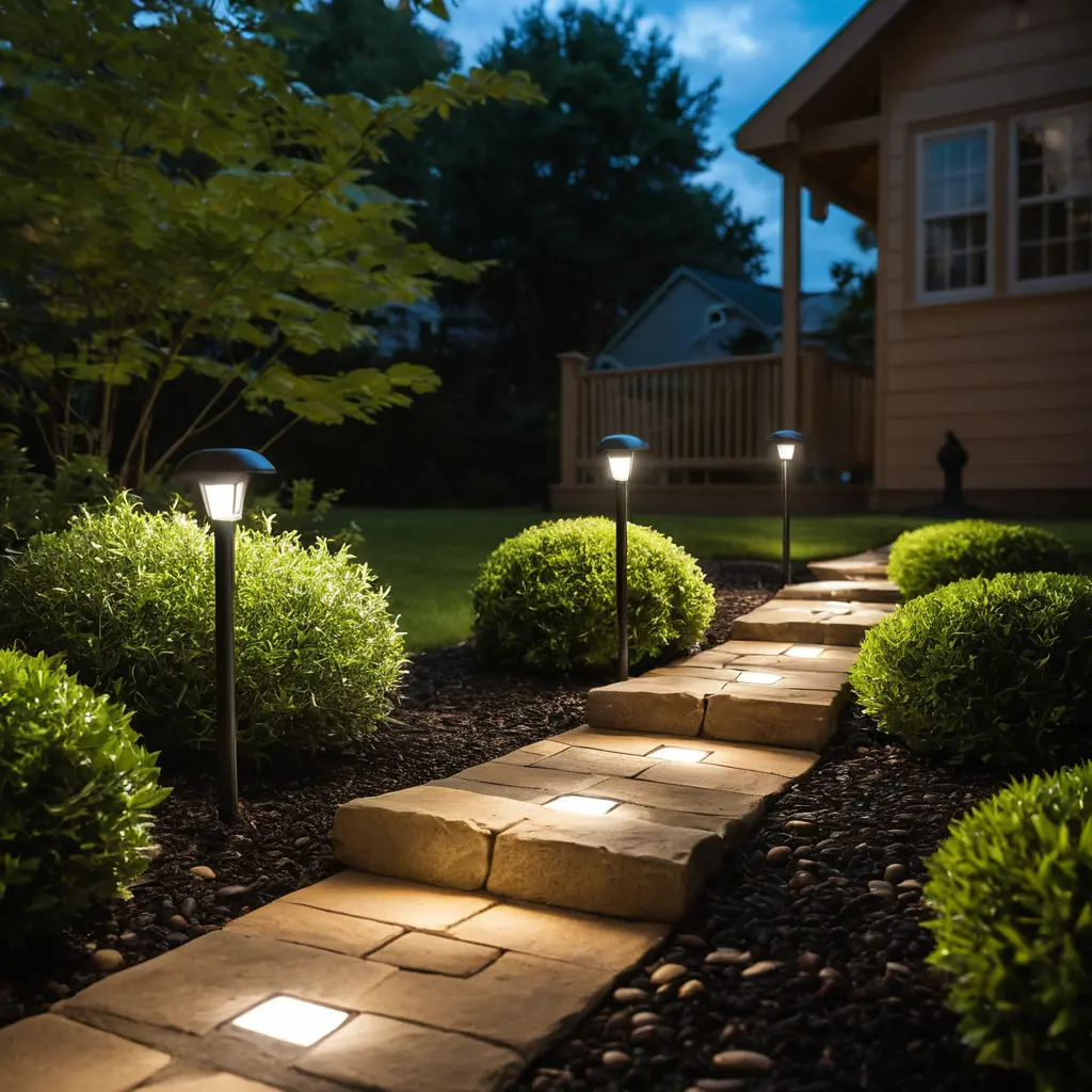 Pathway Lights with Motion Sensors for Added Security