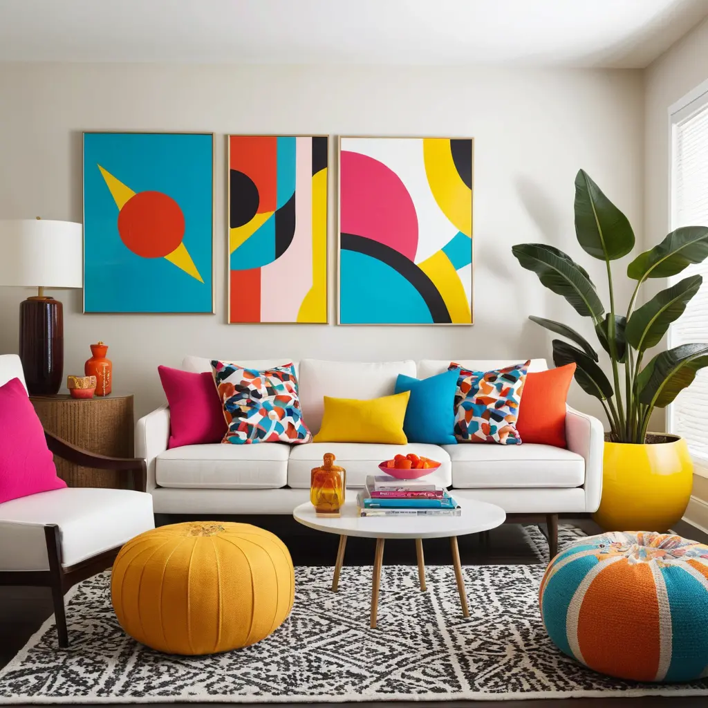 Retro Pop-Art Living Room