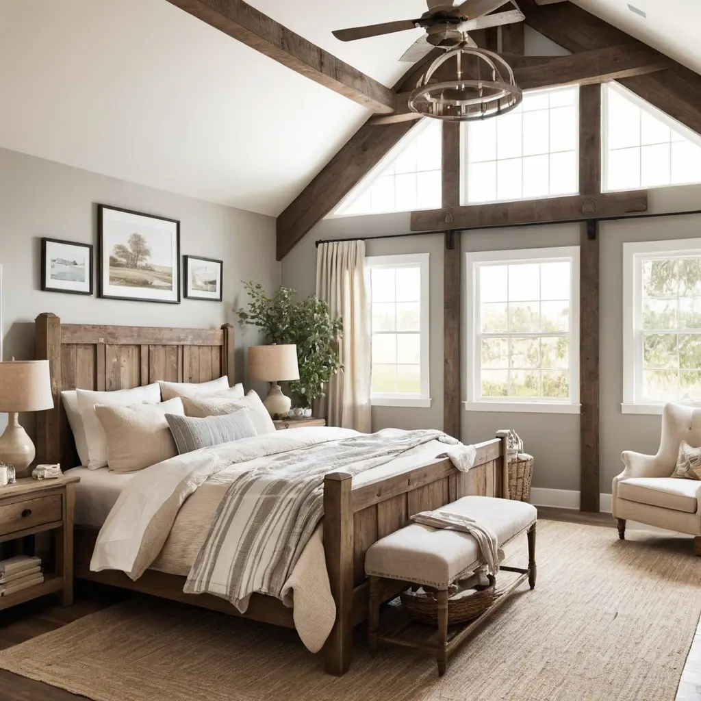 Rustic Farmhouse Bedroom