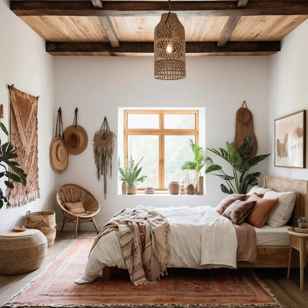 Rustic Wooden Ceiling Beams