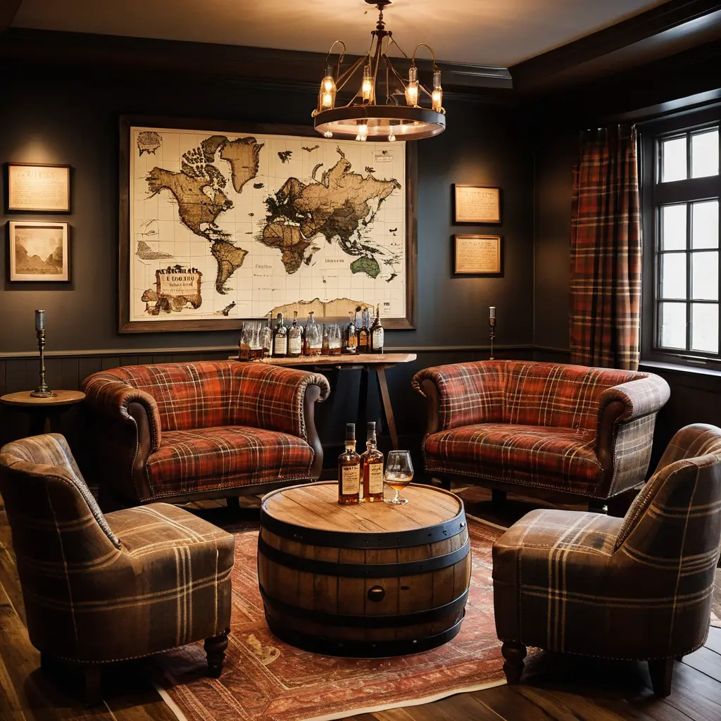 Scotch-Inspired Whisky Lounge