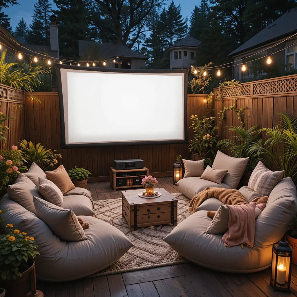 Set Up a Compact Outdoor Cinema for Movie Nights