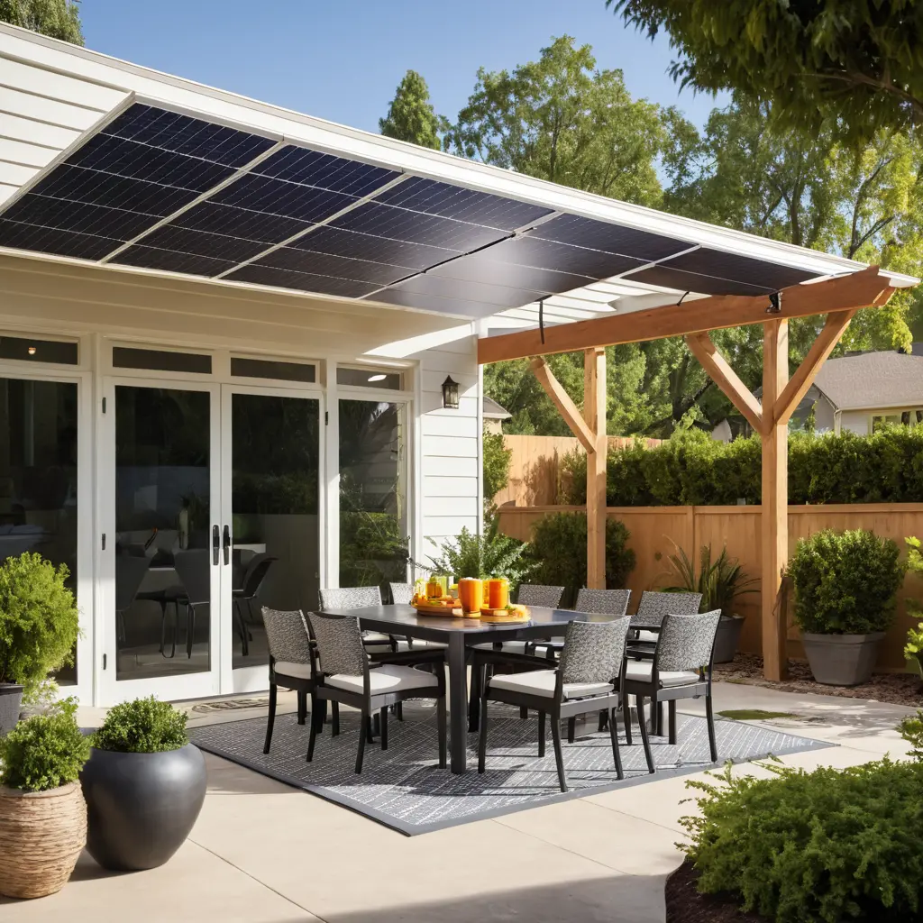 Solar Panel Patio Covers