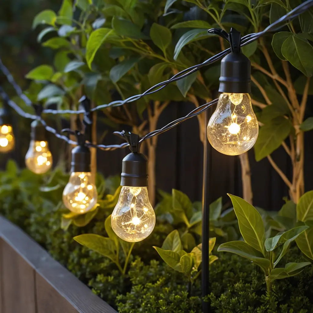 Solar-Powered String Lights