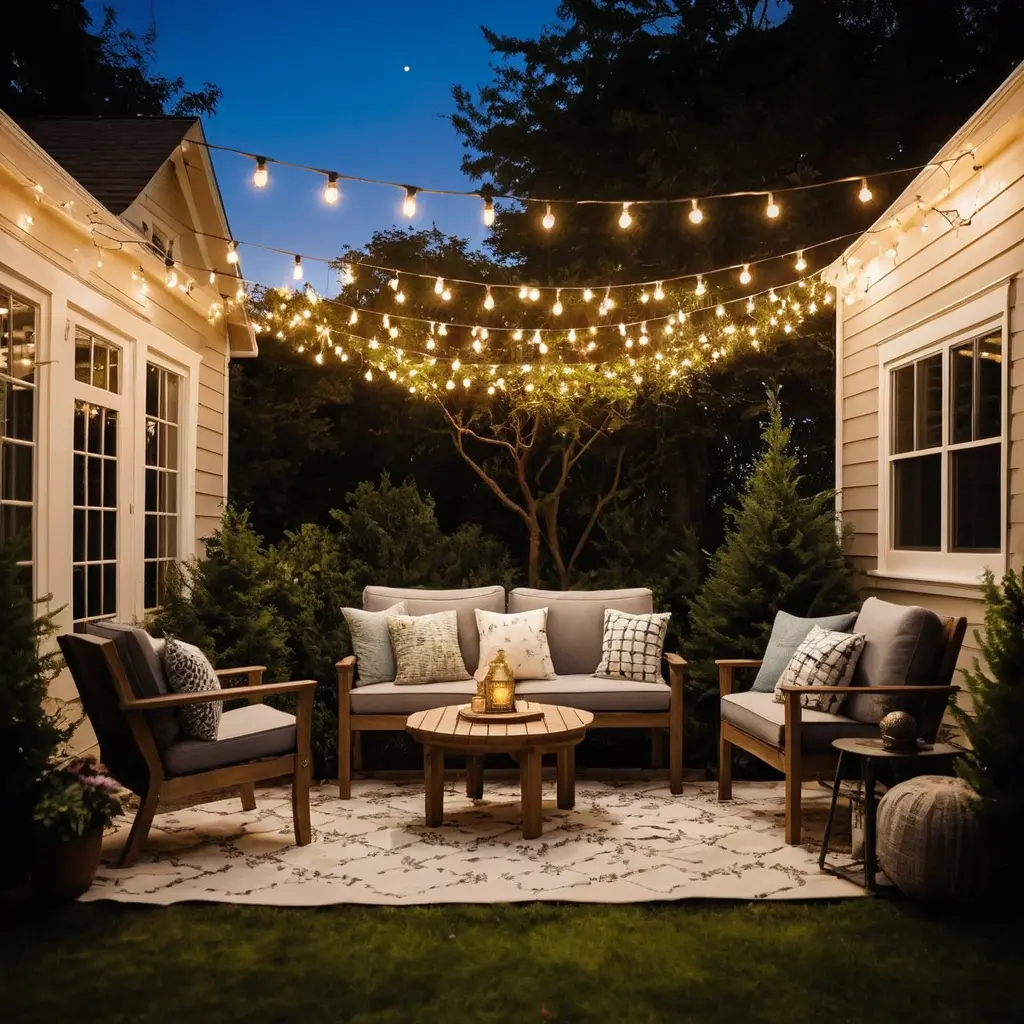 Starlight Projector String Lights