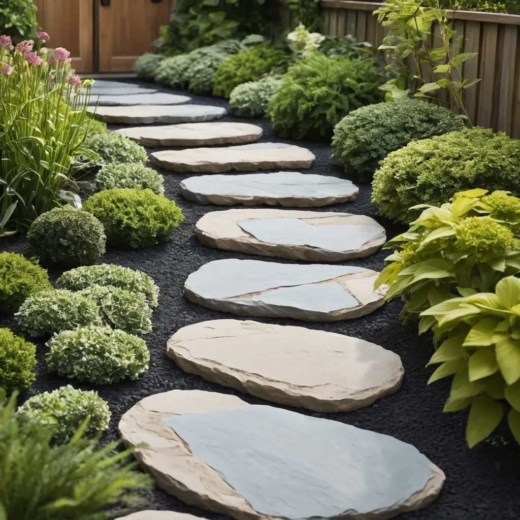 Stepping Stone Walkway