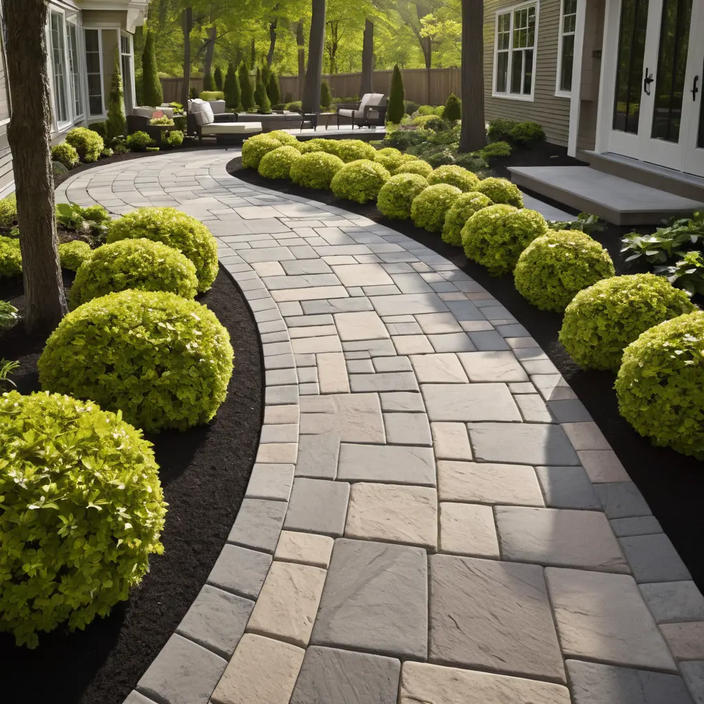 Techo Paver Walkway