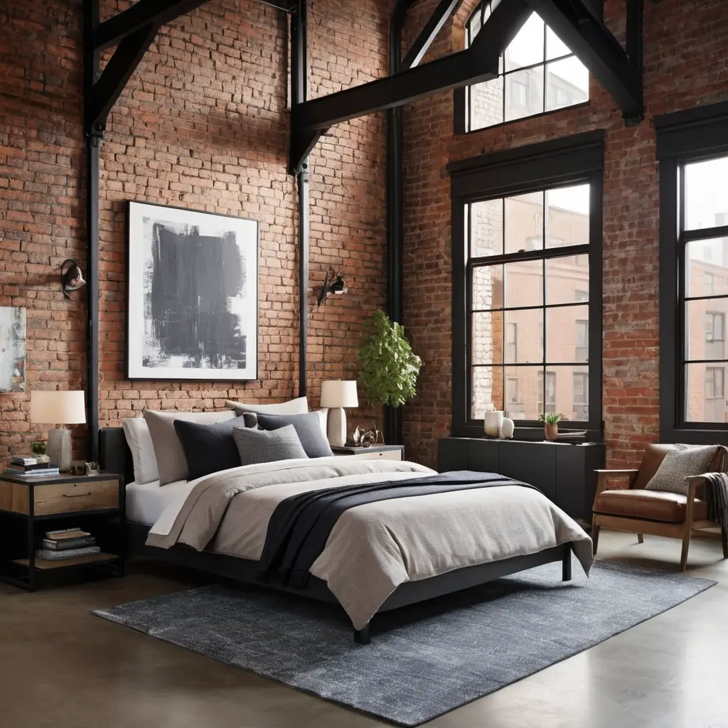 Urban Loft Bedroom