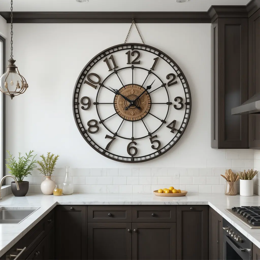 Use Decorative Clocks for Function and Style