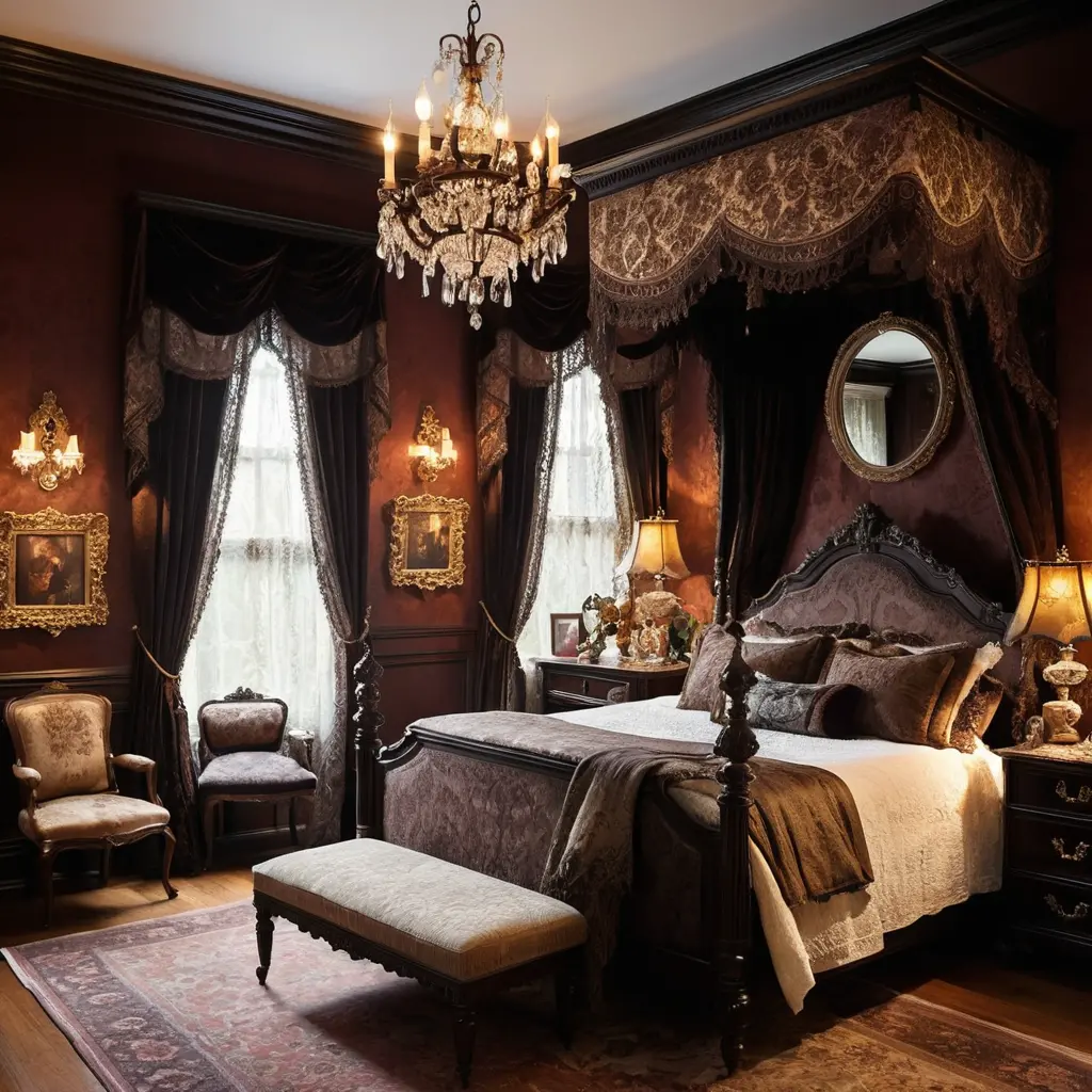 Victorian-Inspired Master Bedroom