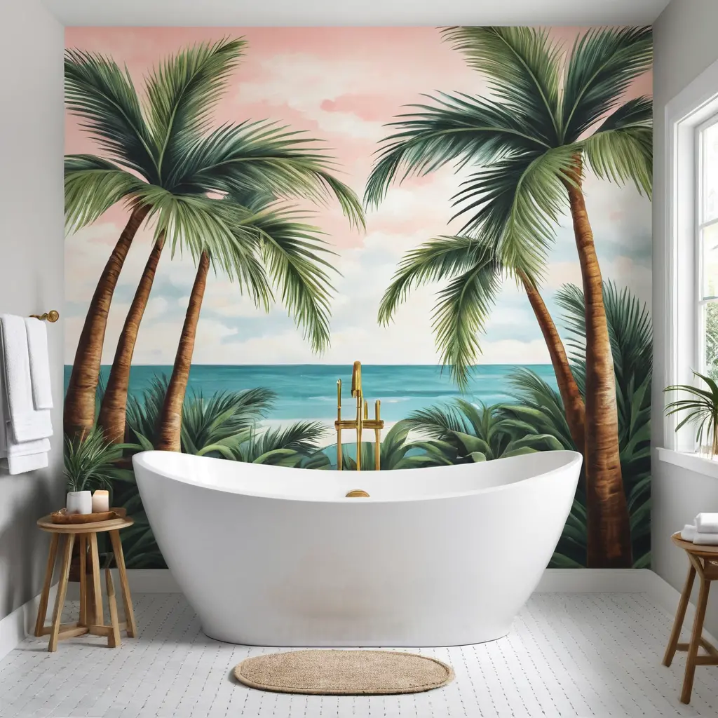 Whimsical Wall Murals for Bold Expression