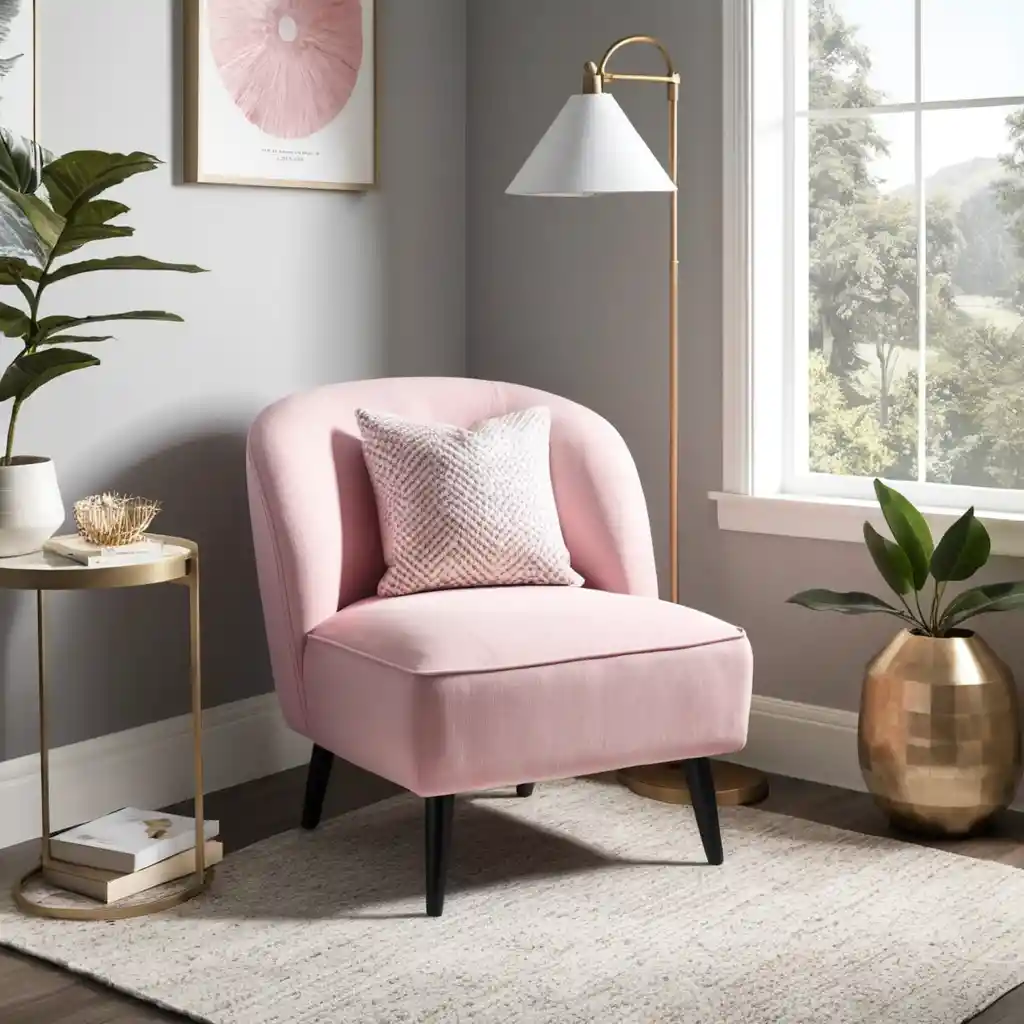 Accent Pink Chair