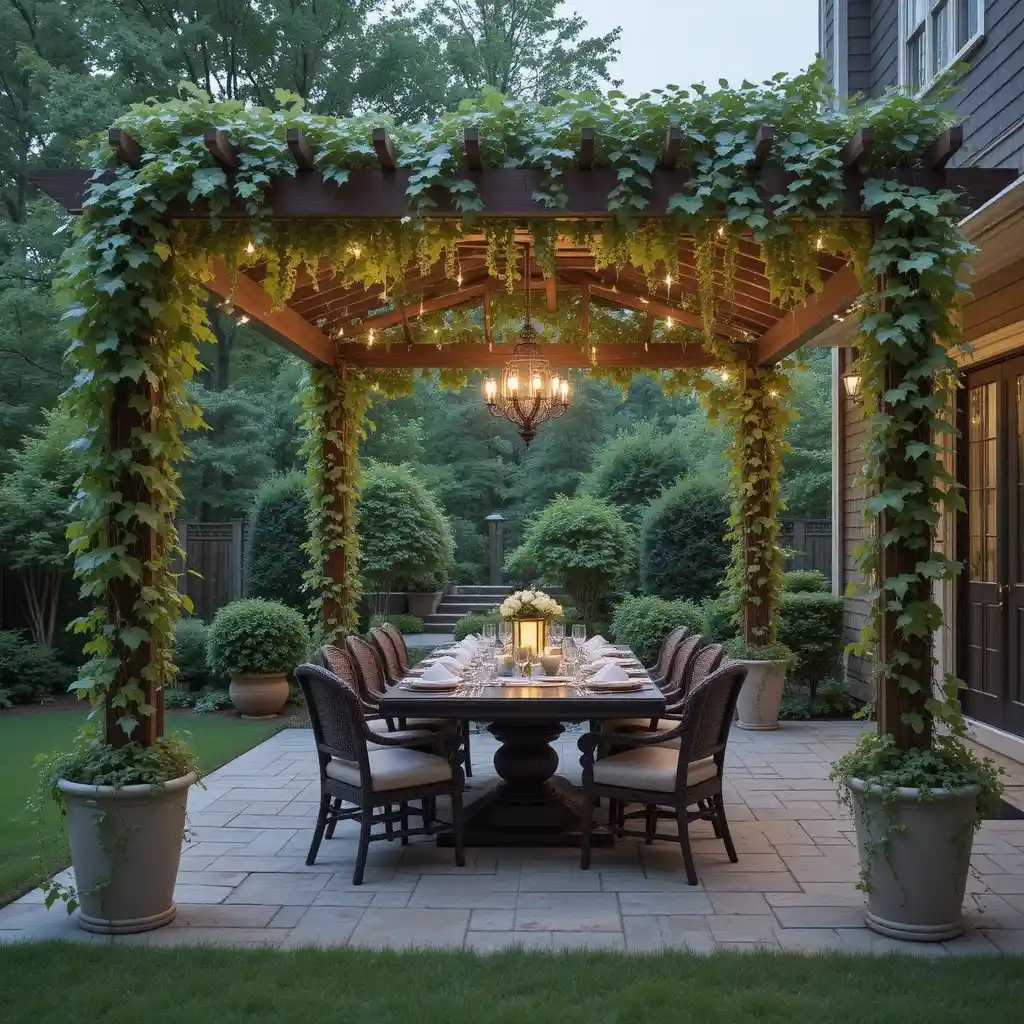 Alfresco Dining with Pergola