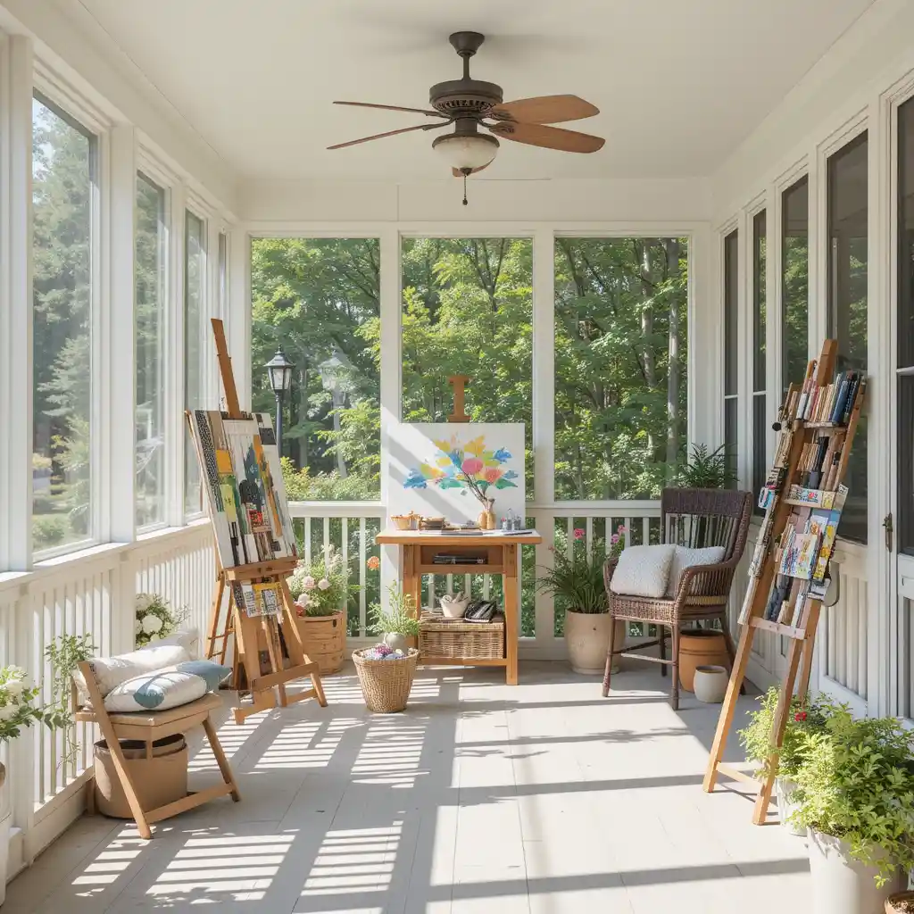 Art Studio Porch