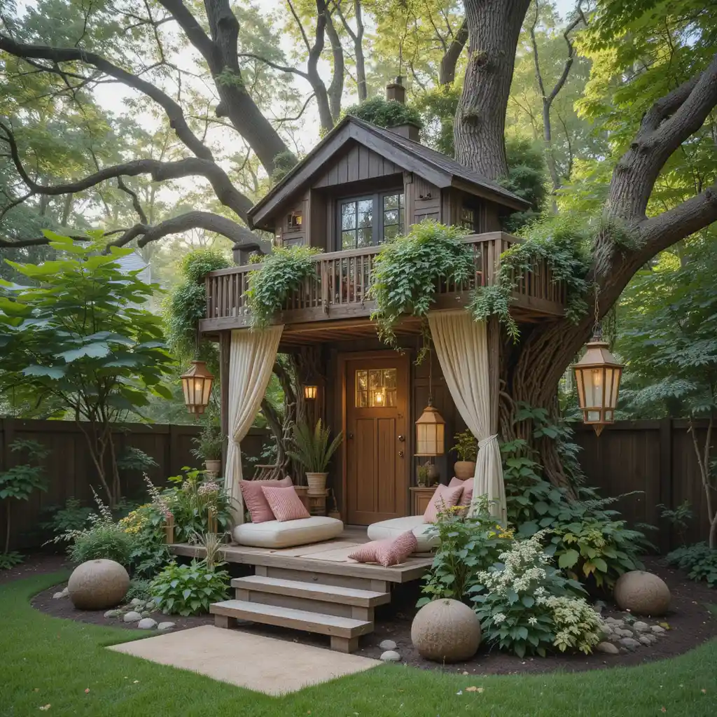 Backyard Treehouse